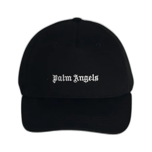 Palm Angels Logo Embroidered Baseball Cap