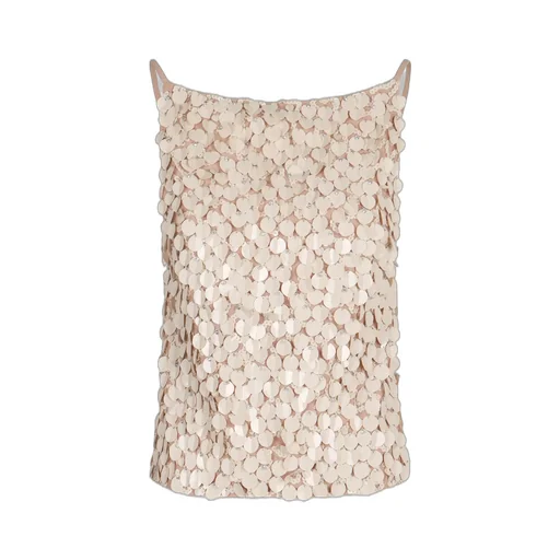 P.A.R.O.S.H. Sequin Detailed Top