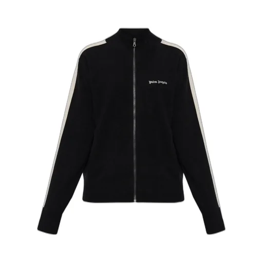 Palm Angels Logo Embroidered Cardigan