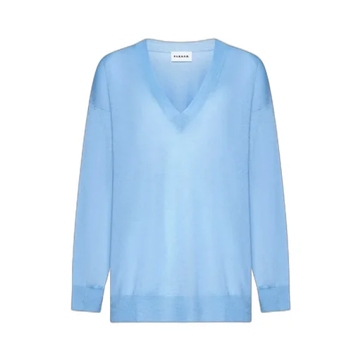 P.A.R.O.S.H. V-Neck Ribbed Jumper