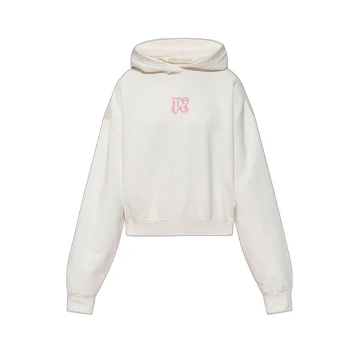 Palm Angels Logo Printed Hoodie