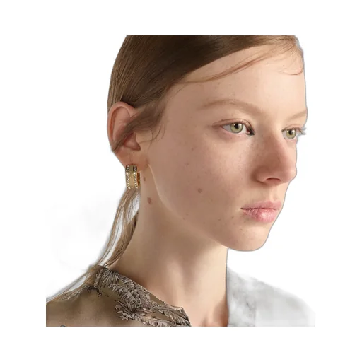 Dior Night Code Hoop Earrings