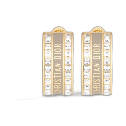 Dior Night Code Hoop Earrings