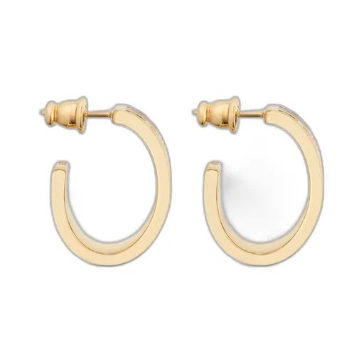 Dior Night Code Hoop Earrings