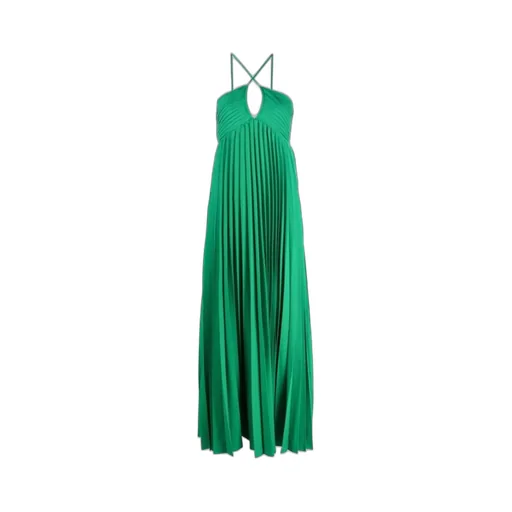 P.A.R.O.S.H. Pleated Maxi Dress