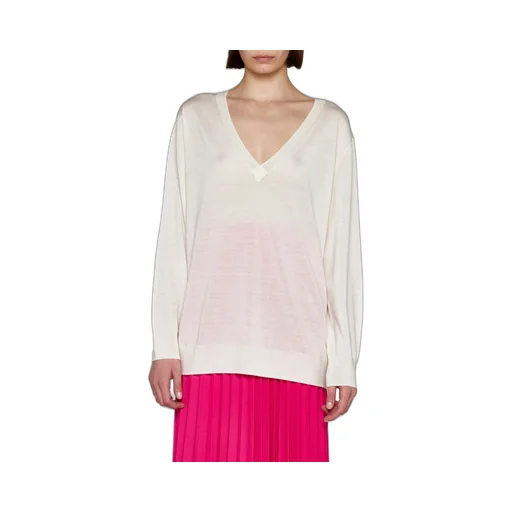 P.A.R.O.S.H. V-Neck Knitted Top