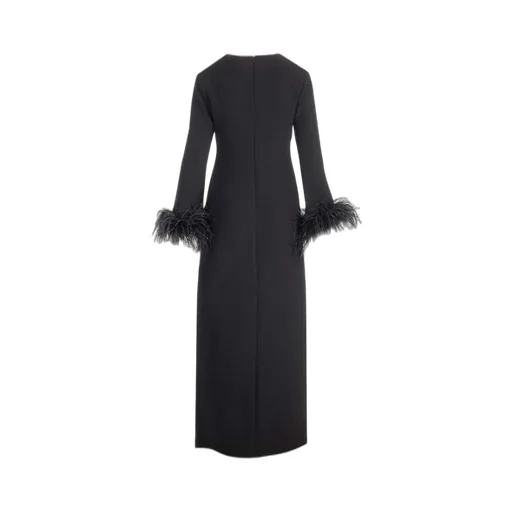 P.A.R.O.S.H. Long-Sleeved Midi Dress