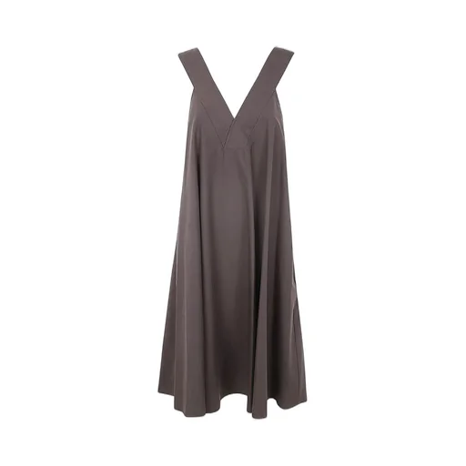 P.A.R.O.S.H. V-Neck A-Line Dress