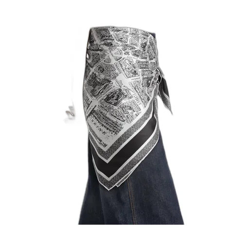 Plan De Paris 90 Square Scarf