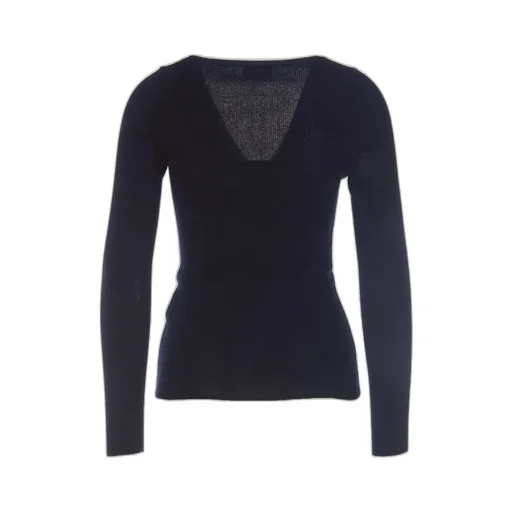 P.A.R.O.S.H. Long-Sleeved V-Neck Buttoned Cardigan