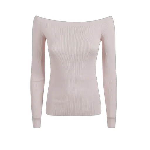 P.A.R.O.S.H. Off-Shoulder Knitted Jumper