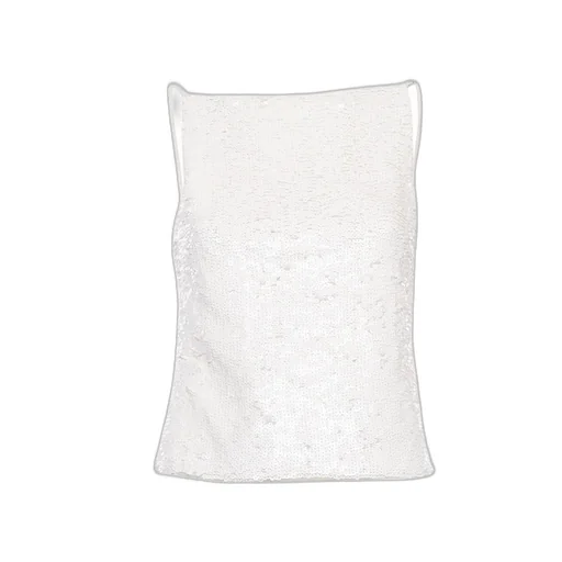 P.A.R.O.S.H. Sequined Open-Back Tank Top