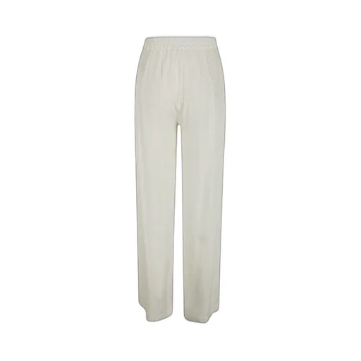 P.A.R.O.S.H. Wide Leg Satin Trousers