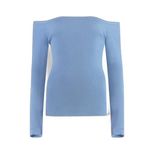 P.A.R.O.S.H. Off-Shoulder Knitted Jumper