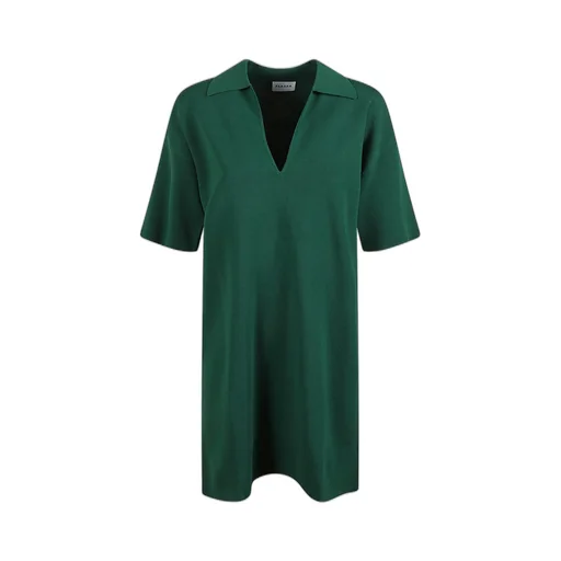 P.A.R.O.S.H. Collared Short-Sleeve Shirt Dress