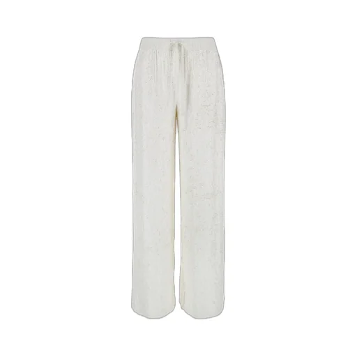 P.A.R.O.S.H. Sequin Embellished Wide-Leg Pants