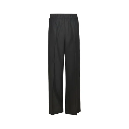 P.A.R.O.S.H. High-Waist Satin Trousers