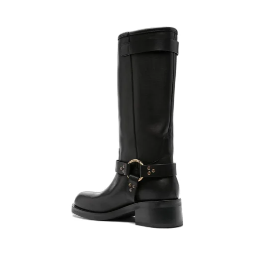 P.A.R.O.S.H. Stud Detailed Biker Boots
