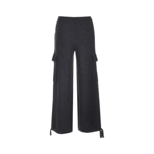 P.A.R.O.S.H. Drawstring Knit Cargo Pants