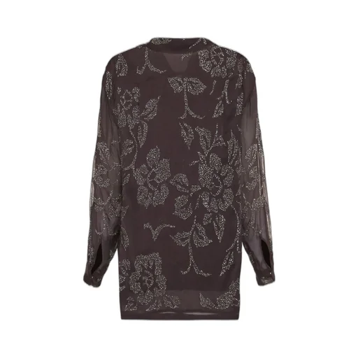 P.A.R.O.S.H. Sequin-Embellished Long Sleeved Shirt