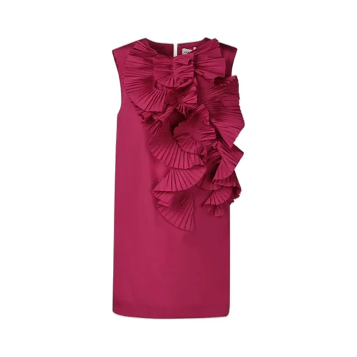 P.A.R.O.S.H. Ruffle Detailed Sleeveless Dress