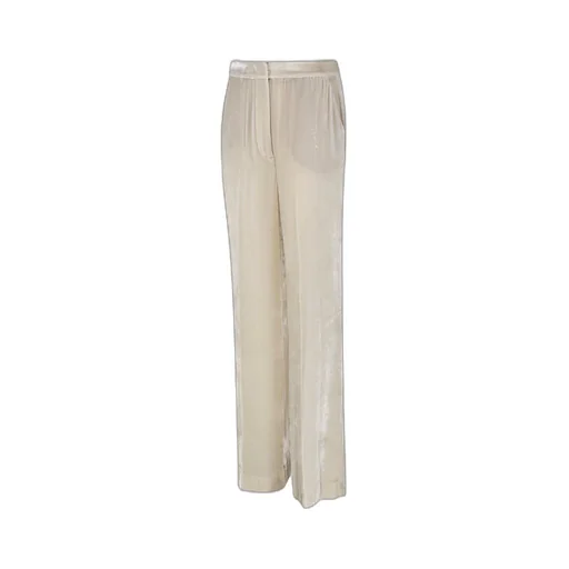 P.A.R.O.S.H. High-Waist Velvet Trousers