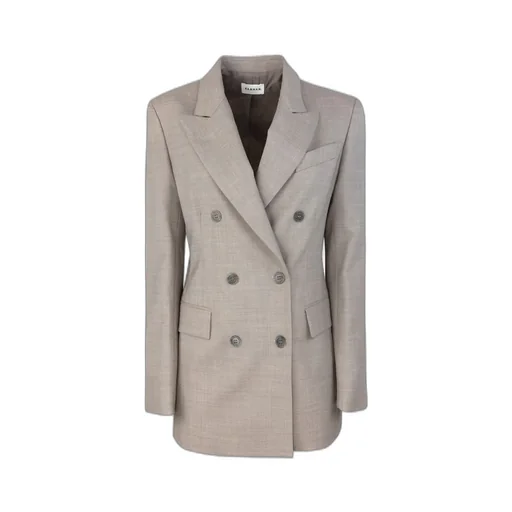 P.A.R.O.S.H. Lillie Double-Breasted Tailored Blazer