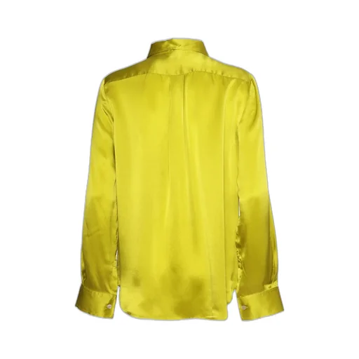 P.A.R.O.S.H. Long Sleeved Buttoned Satin Shirt