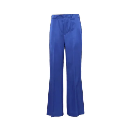 P.A.R.O.S.H. Wide-Leg Satin Trousers