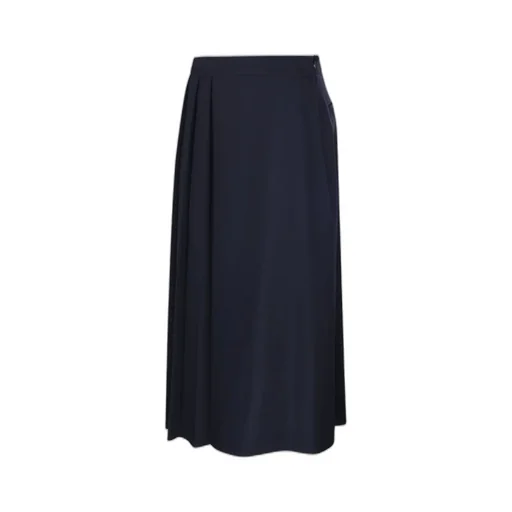 P.A.R.O.S.H. Pleat Detailed Midi Skirt