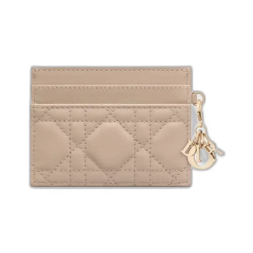 Lady Dior Freesia Card Holder