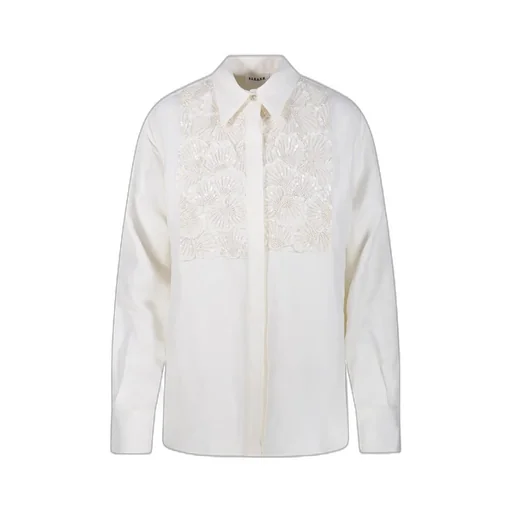 P.A.R.O.S.H. Sequin Embellished Long-Sleeved Shirt
