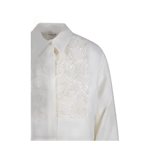 P.A.R.O.S.H. Sequin Embellished Long-Sleeved Shirt