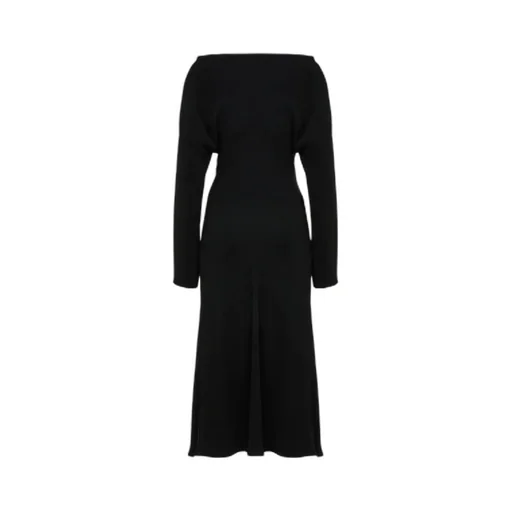 P.A.R.O.S.H. Boat Neck Long-Sleeve Dress