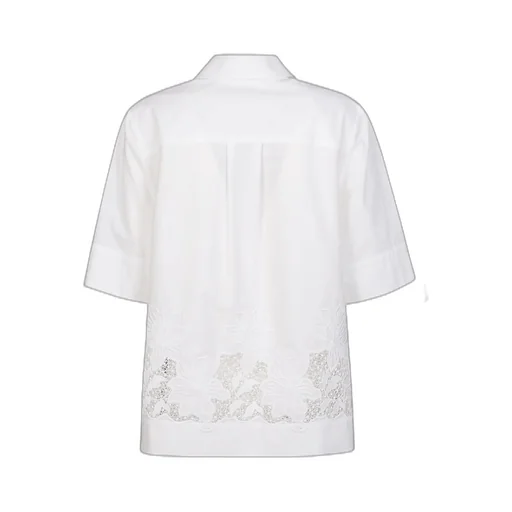 P.A.R.O.S.H. Floral Detailed Short-Sleeve Shirt