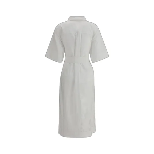 P.A.R.O.S.H. Floral Detailed Tie-Waist Dress