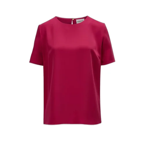 P.A.R.O.S.H. Cady Round-Neck Blouse