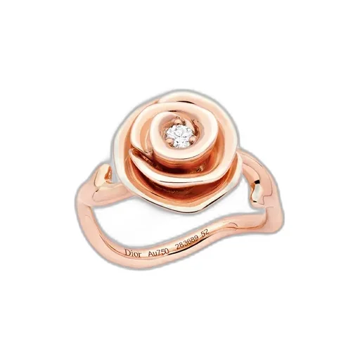 Large Rose Dior Couture Ring