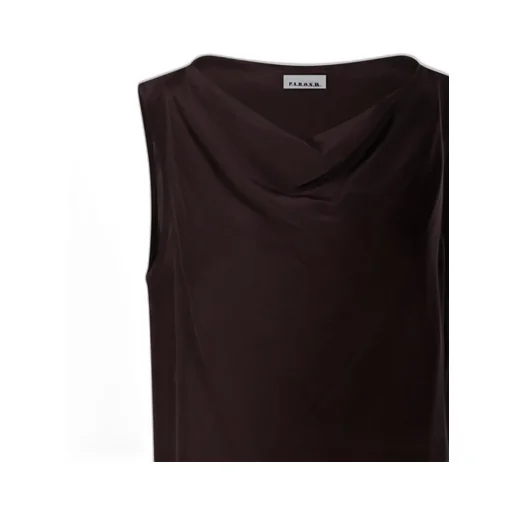 P.A.R.O.S.H. Draped Sleeveless Top