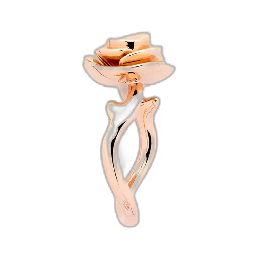 Large Rose Dior Couture Ring