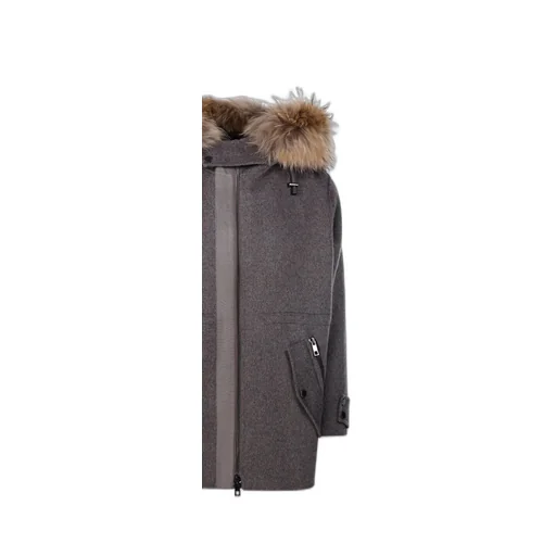 P.A.R.O.S.H. Fake Fur Hooded Jacket