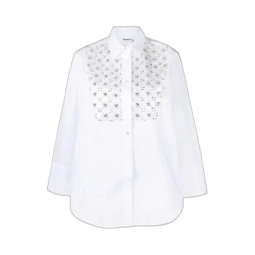P.A.R.O.S.H. Embellished Long Sleeve Top