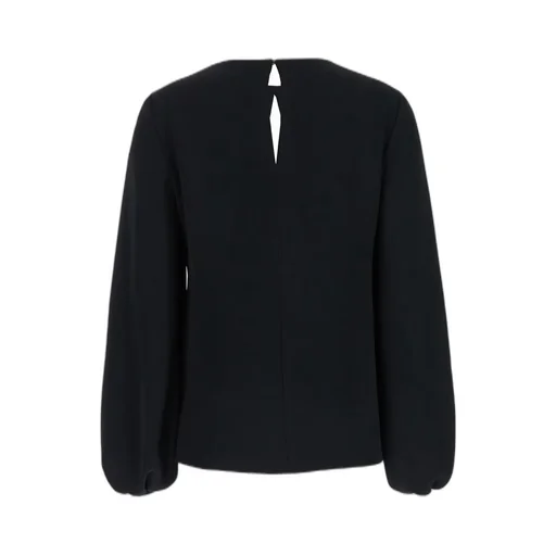P.A.R.O.S.H. Cut-Out Long-Sleeved Blouse
