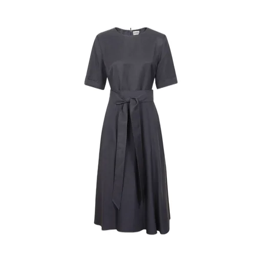 P.A.R.O.S.H. Tied-Waist Midi Dress