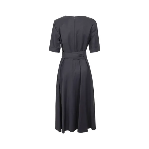 P.A.R.O.S.H. Tied-Waist Midi Dress