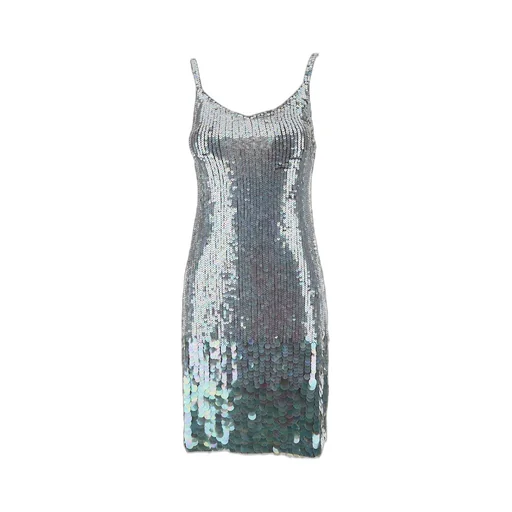 P.A.R.O.S.H. Sequin Embellished Mini Dress