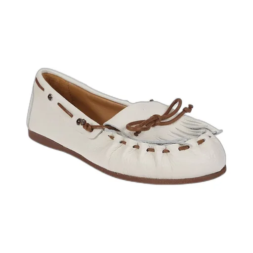 P.A.R.O.S.H. Bow Detailed Fringed Loafers