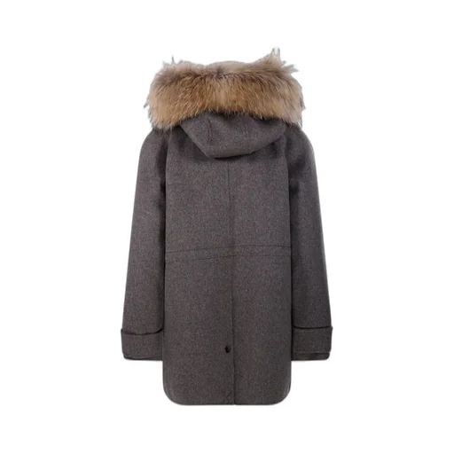 P.A.R.O.S.H. Fake Fur Hooded Jacket
