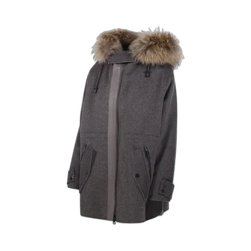 P.A.R.O.S.H. Fake Fur Hooded Jacket