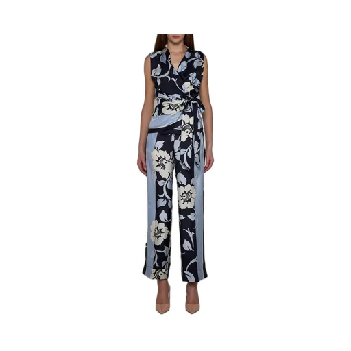 P.A.R.O.S.H. Floral Printed Trousers